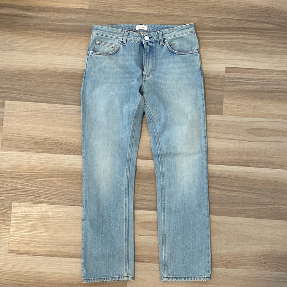 Toteme Straight Leg 100% Cotton Jeans